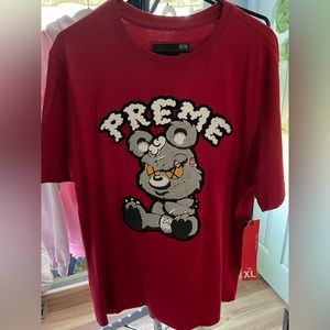 NWT Preme Tshirt Red XL